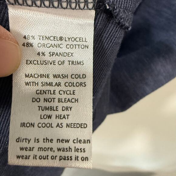 Toad&Co Women's Windmere II Short Sleeve Shirt Dress Navy Blue XL Knee Length - Picture 6 of 8